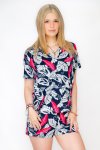 Ladies Printed Short Pyjama Set