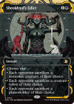 Sheoldred's Edict Secrets Of Strixhaven: Mystical Archive - Damaged Foil