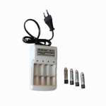 Andowl EA027E Multifunctional Battery Charger. For AA AAA D C 9V Rechargeable Ni-mh Batteries