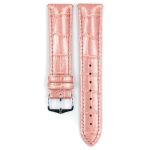 Duke Metallic Calf Watch Strap In Metallic Rose - 18MM