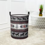Horse Print Storage Basket 2 HSB2
