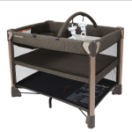Babyhood Uno Portacot Brown