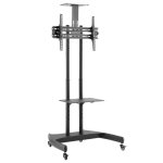 Economy Tilt Height-adjustable Steel Mobile Av Trolley TVARM-TVST01B