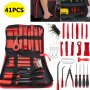 Auto Trim Puller Tool Kit Car Trim Removal Tool Set Plastic Pry Tools For Panel Door Audio Auto Clip Pliers Fastener Remover Set