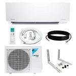 Daikin 18 000 Btu 18 SEER2 Entra R32 Series Ductless MINI Split Heat Pump System W maxwell All-inclusive 50' Installation Kit An