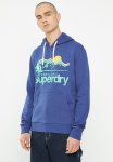 Vintage Cl Great Outdoors Hood - Bright Blue Grit