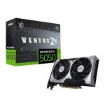 GEFORCE Msi Rtx 5050 Ventus 2X Oc 8GB GDDR6 Graphics Card