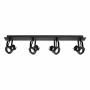 Inspire 4 Light Spotlight Bar GU10 4X42W Metal Matt Black