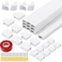 400CM Wire Covers &cable Management Trunking &cord Hider Set