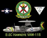 E-2C Hawkeye VAW-115 Mouse Pad