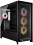 Corsair FRAME 5000D RS ARGB High-Airflow Mid-Tower PC Case - Black