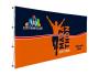 Legend Straight Banner Wall 4.45M X 2.25M - One-size