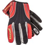 Tork Craft Mechanics Glove Large Synthetic Leather Reinforced Palm Spandex Red GL22