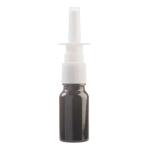 10ML Black Glass Aromatherapy Bottle With Nasal Sprayer 18 415