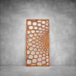 Laser Cut Screen - Design 094 - 1040 X 535 X 20 Stone Grey Outdoor