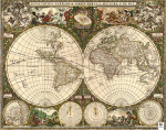 Mindbogglers Gold World Map 1500 Piece Puzzle