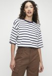 Superbalist Oversized Stripe Tee - Navy white
