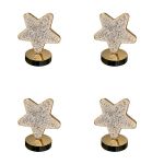 Set Of 4 Decorative Star-shaped Touch Sensor Crystal Table Lamp BA-537