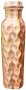 Just Copper Diamond Cut Copper Water Bottle