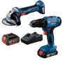 Bosch - Cordless Drill And Grinder With 2AH 4AH Battery And Charger