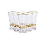 6 Piece 400ML Tumbler Set Clear