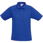 Kids Sprint Golf Shirt Blue