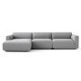 Teddy-george - Ruthwell Couch / Sofa In Linen Grey