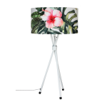 Hibiscus White Mia Table Lamp