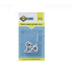 Mts Home Cup Hooks 25MM Brass 6 Pieces