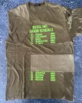 Diesel Green Eason Schedule T-Shirt 12Y