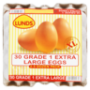 Grade 1 Extra Large Eggs 30 Pack