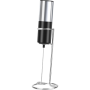 Milk Frother With Stainless Steel Stand Battery Operated Foam Maker