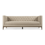 @home Carin Wood Plinth 3 Seater Couch Jensen Natural