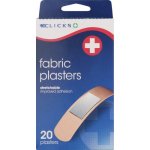 Clicks Fabric Plasters Stretchable 20 Plasters