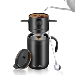 16OZ Pour Over Coffee Maker Set Portable Camping Kit For Travel