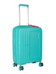 CELLINI Cruze 4 Wheel Carry On Xpander Trolley Case Aqua Green