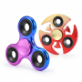 Two-piece Set Of Fidget Spinners- Dual Color Gradient Stress Relief Toy