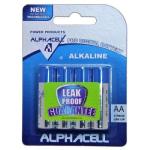 Alphacell Aa 4PC Pro Alkaline Digital Batteries 3 Pack