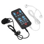 Voice Changer Handheld Microphone Voice Changer Disguiser Portable MINI Voice Changer Device Sound Effects Machine With 8 Sound