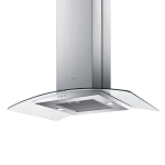 Reef Island 90CM Curved Glass Cooker Hood