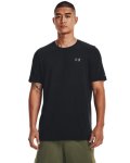Men's Ua Rush Seamless Legacy Short Sleeve - Black Md