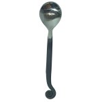Stainless Steel Spoon With Black Handle