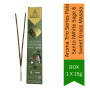 Trio Series Palo Santo White Sage & Sweet Grass Incense Multipack Blend - Ultimate Home Smudging Ritual Kit For Energy Clearing Healing