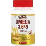 Wellvita Omega 3 6 & 9 1000MG Gel Caps 30