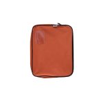 Book Bag Canvas Orange Gusset