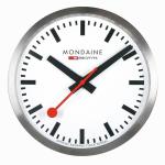 Wall Clock Silver