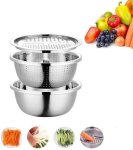 3 In 1 Multi-functional Grater & Drain Basket