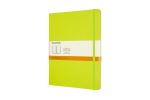 Moleskine Extra Large Ruled Hardcover Notebook - Lemon Green