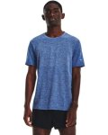 Men's Ua Seamless Stride Short Sleeve - Blue Mirage Md
