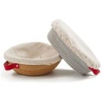 Cotton Rope Banneton Bread Proofing Basket Set With Liners&covers
